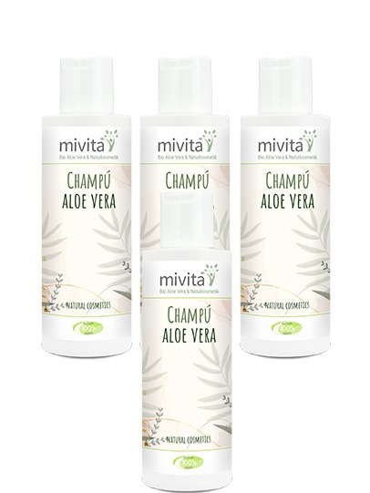 Aloe Vera Shampoo Vorratsset 3+1